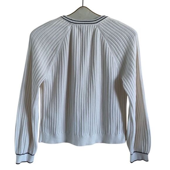 Talbots Pearl Button Cardigan Sweater - Picture 3 of 8